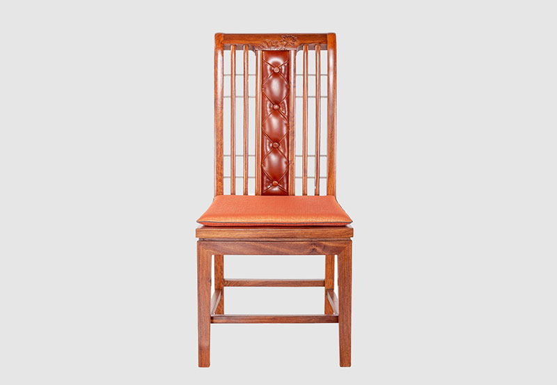 中山芙蓉榭中式实木餐椅效果图