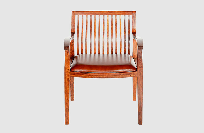 中山中式实木大方椅家具效果图