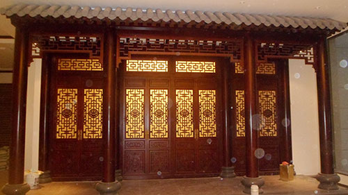 中山喜迎门中式木作为大家介绍传统中式门窗的种类