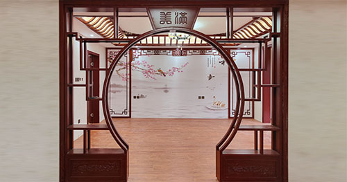 中山中国传统的门窗造型和窗棂图案