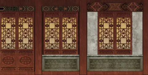 中山隔扇槛窗的基本构造和饰件