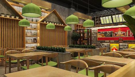 中山如何设计中式快餐店打造中式风味